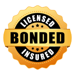 Licensed, Bonded & Insured Badge