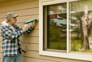 extend the life of windows by filling in any cracks with caulk | TruHome Inc services Monroe, WI and Tristate area 